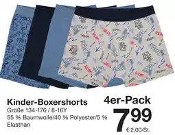Zeeman Kinder-Boxershorts Angebot