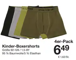 Zeeman Kinder-Boxershorts Angebot