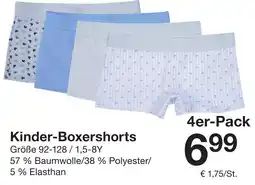 Zeeman Kinder-Boxershorts Angebot