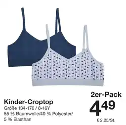 Zeeman Kinder-Croptop Angebot
