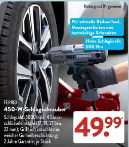 Aldi Süd FERREX 450-W-Schlagschrauber Angebot