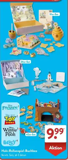 Aldi Süd Holz-Rollenspiel-Buchbox Angebot
