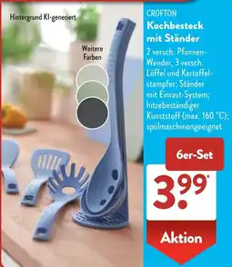 Aldi Süd CROFTON Kochbesteck mit Ständer Angebot