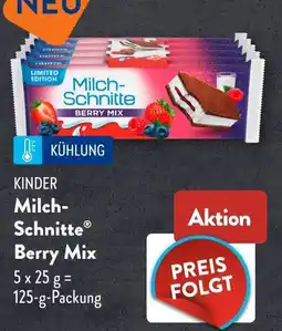 Aldi Süd Kinder Milch-Schnitte Berry Mix Angebot