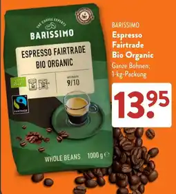 Aldi Süd BARISSIMO Espresso Fairtrade Bio Organic Angebot