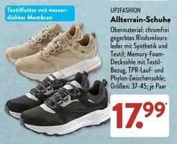 Aldi Süd UP2FASHION Allterrain-Schuhe Angebot