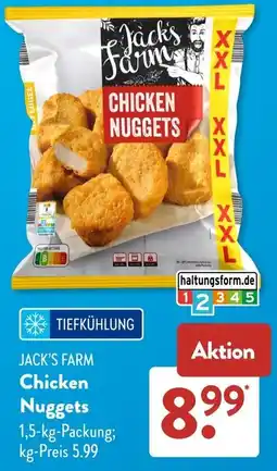Aldi Süd Jack's Farm Chicken Nuggets Angebot