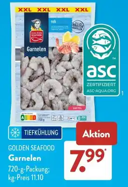 Aldi Süd GOLDEN SEAFOOD Garnelen Angebot