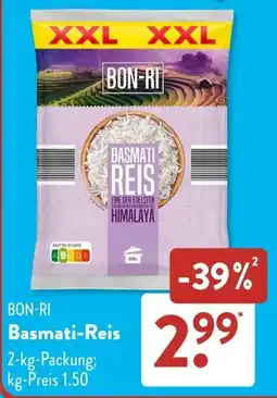 Aldi Süd BON-RI Basmati-Reis Angebot