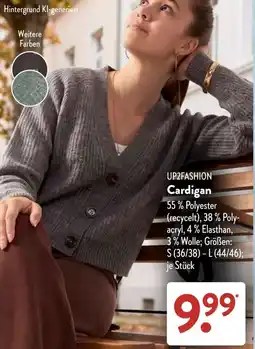 Aldi Süd UP2FASHION Cardigan Angebot