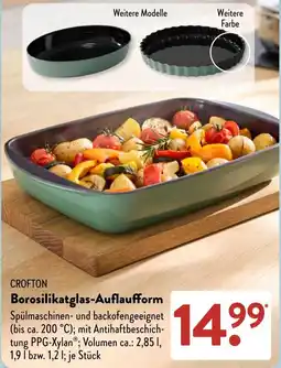 Aldi Süd CROFTON Borosilikatglas-Auflaufform Angebot