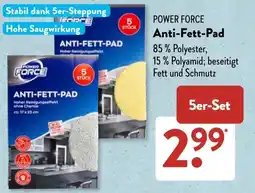 Aldi Süd POWER FORCE Anti-Fett-Pad Angebot