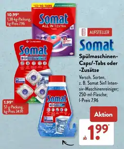 Aldi Süd Somat Spülmaschinen-Caps/-Tabs oder -Zusätze Angebot