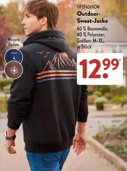 Aldi Süd UP2FASHION Outdoor-Sweat-Jacke Angebot