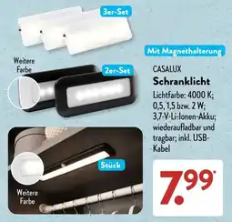 Aldi Süd CASALUX Schranklicht Angebot