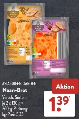 Aldi Süd ASIA GREEN GARDEN Naan-Brot Angebot