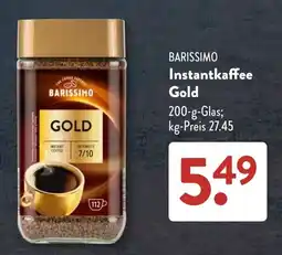 Aldi Süd BARISSIMO Instantkaffee Gold Angebot