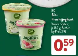 Aldi Süd bio Fruchtjoghurt Angebot