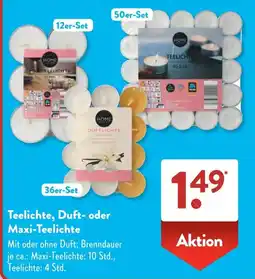Aldi Süd HOME Teelicht Angebot