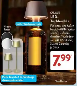 Aldi Süd CASALUX LED-Tischleuchte Angebot