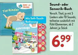 Aldi Süd Sound- oder Sensorik-Buch Angebot