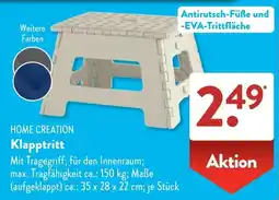Aldi Süd HOME CREATION Klappritt Angebot