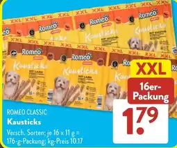 Aldi Süd Romeo Classic Kausticks Angebot
