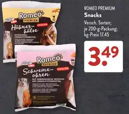 Aldi Süd Romeo Premium Snacks Angebot
