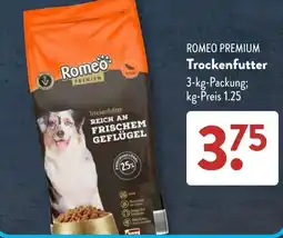 Aldi Süd Romeo Premium Trockenfutter Angebot