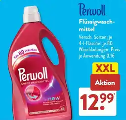 Aldi Süd Perwoll Flüssigwaschmittel Angebot