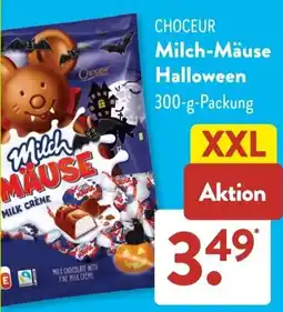 Aldi Süd Choceur Milch-Mäuse Halloween Angebot