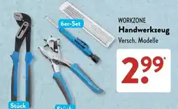 Aldi Süd WORKZONE Handwerkzeug Angebot