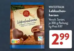 Aldi Süd Wintertraum Lebkuchenherzen Angebot