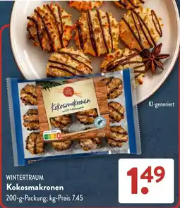 Aldi Süd WINTERTRAUM Kokosmakronen Angebot