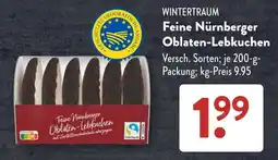 Aldi Süd Feine Nürnberger Oblaten-Lebkuchen Angebot