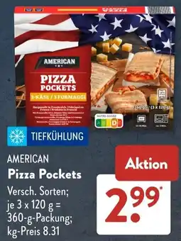 Aldi Süd AMERICAN Pizza Pockets Angebot