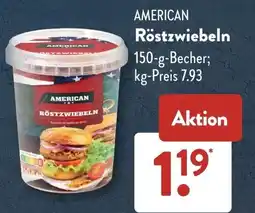 Aldi Süd AMERICAN Röstzwiebeln Angebot