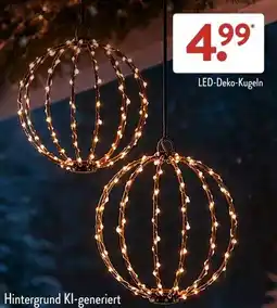 Aldi Süd LED-Deko-Kugeln Angebot