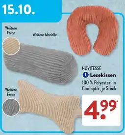 Aldi Süd NOVITESSE Lesekissen Angebot
