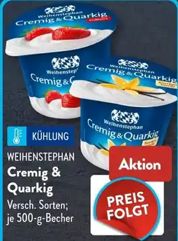 Aldi Süd Weihenstephan Cremig & Quarkig Angebot