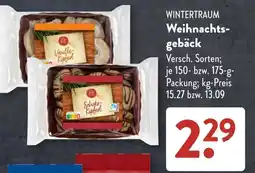 Aldi Süd WINTERTRAUM Weihnachtsgebäck Angebot