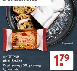 Aldi Süd WINTERTRAUM Mini-Stollen Angebot