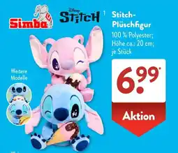 Aldi Süd Simba Stitch Plüschfigur Angebot