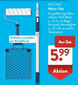 Aldi Süd DECO CRAFT Maler-Set Angebot