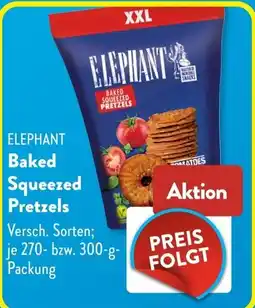 Aldi Süd ELEPHANT Baked Squeezed Pretzels Angebot