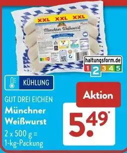 Aldi Süd Gut Drei Eichen Münchner Weißwurst Angebot