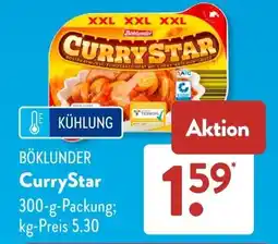 Aldi Süd BÖKLUNDER CurryStar Angebot