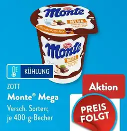 Aldi Süd ZOTT Monte Mega Angebot