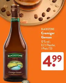 Aldi Süd BLACKSTONE Cremiger Genuss Angebot