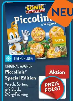 Aldi Süd ORIGINAL WAGNER Piccolinis Special Edition Angebot